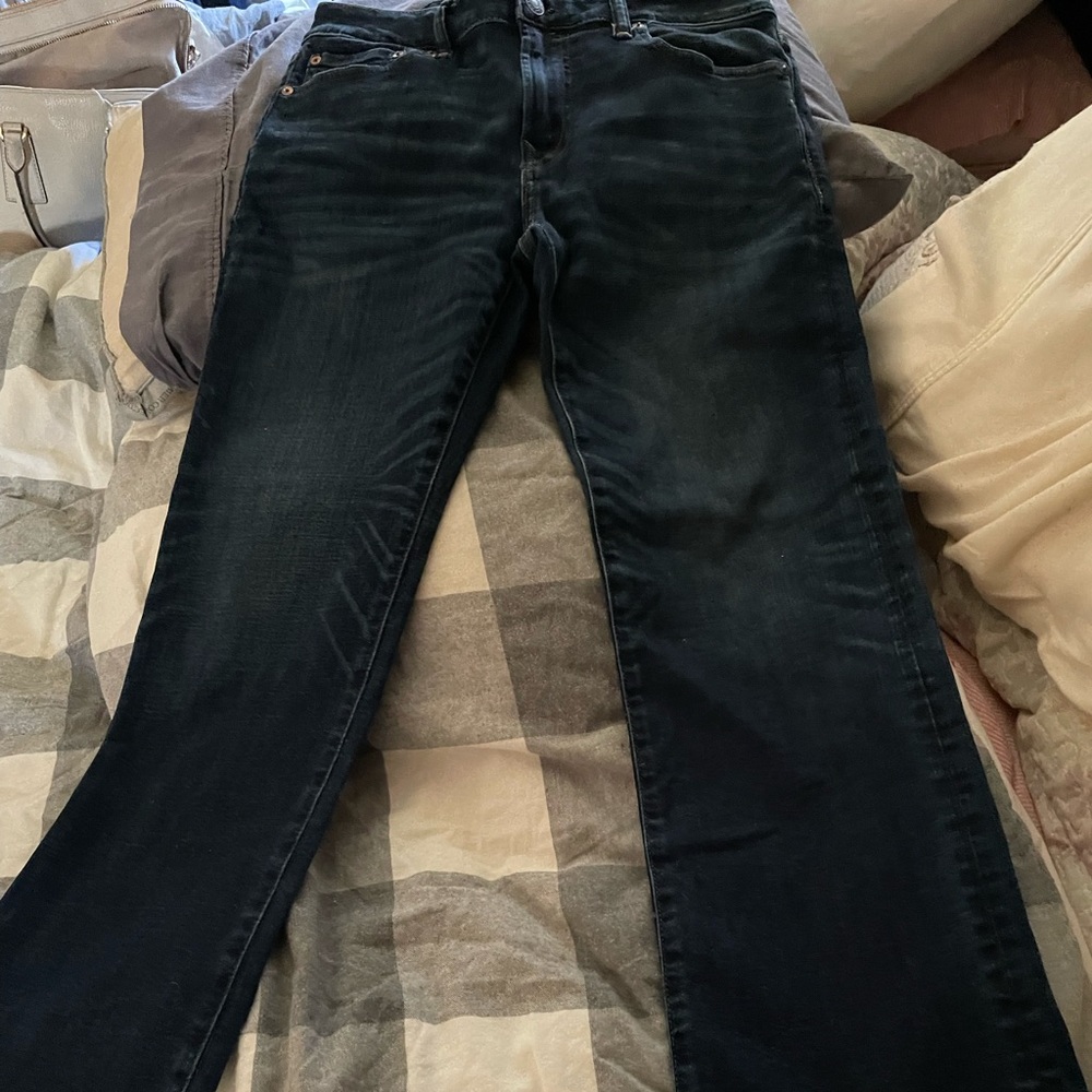 American Eagle 🦅 Men’s flex Bootcut 31x30  Teenager out growing everything